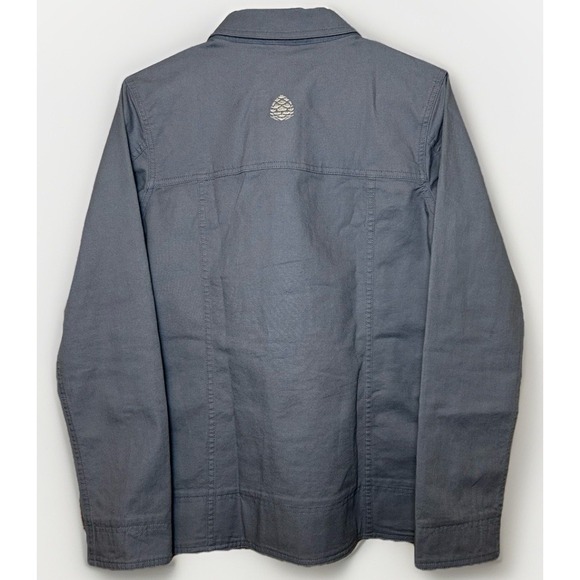 Stio Womens Blue Ralston Canvas Chore Jacket medium Barn Coat Gorpcore Granola - Picture 10 of 10